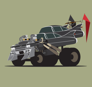 Illustration for article titled All the awesome cars from Mad Max: Fury Road in one cool graphic